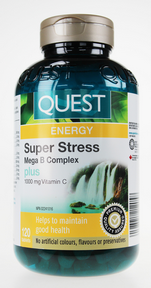 Super Stress Mega B Complex Plus Vitamin C 1000mg - La Parapharmacie